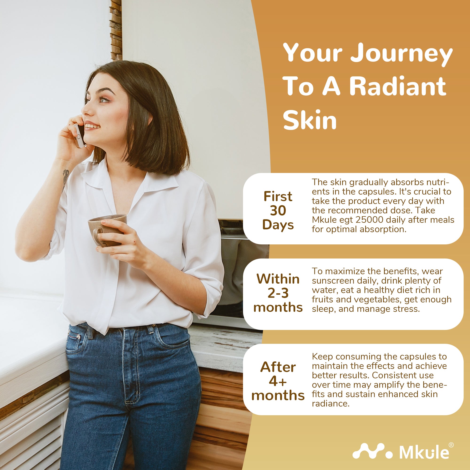 MKULE® Ergothionein Anti-Aging Kapseln